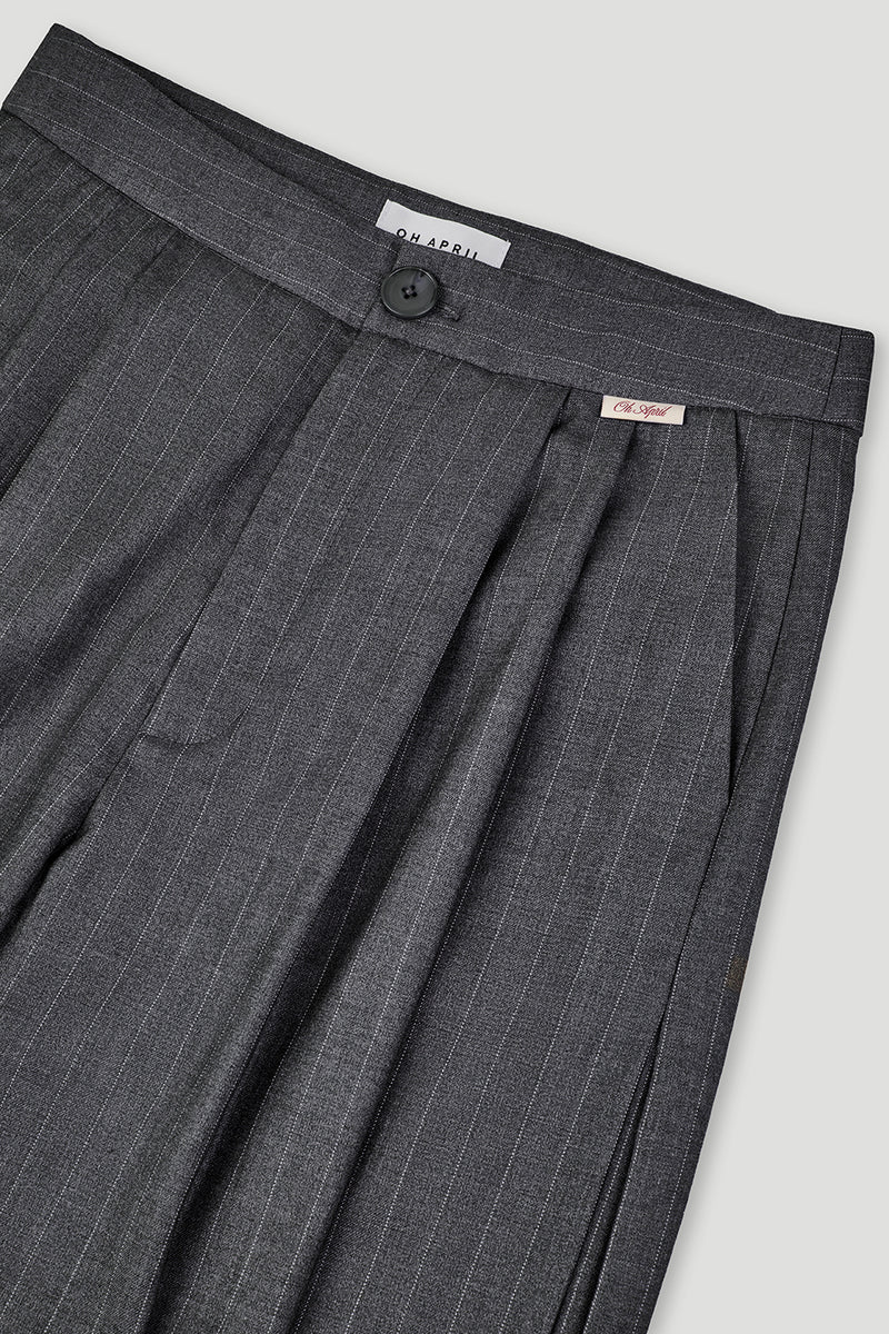 OH APRIL Pants "Leana" pinstripe