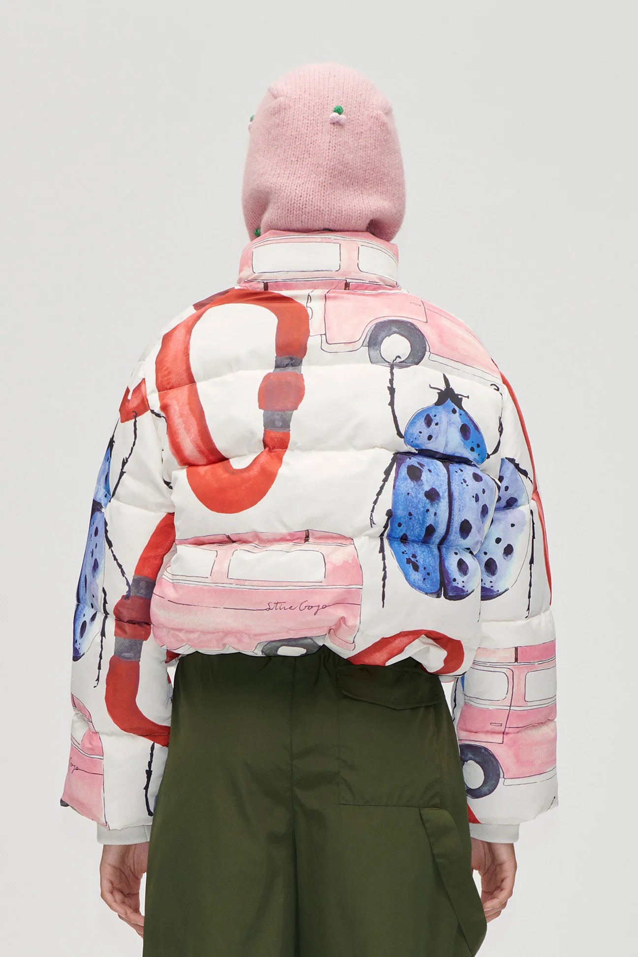 STINE GOYA Puffer Jacket "Camp Stine Goya"
