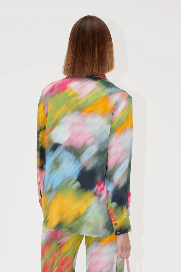 Stine Goya Blouse Shirt Liquid floral