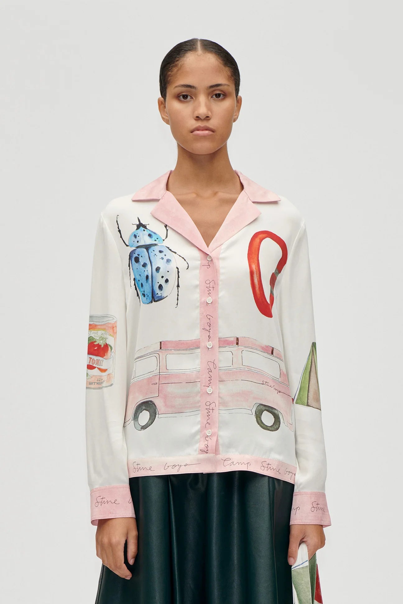 STINE GOYA Shirt "Camp Stine Goya"