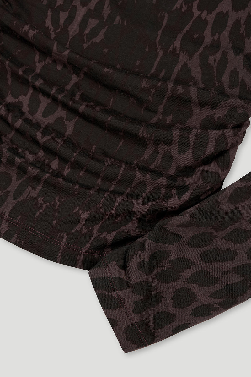 OH APRIL Top "Maeve" leo truffle