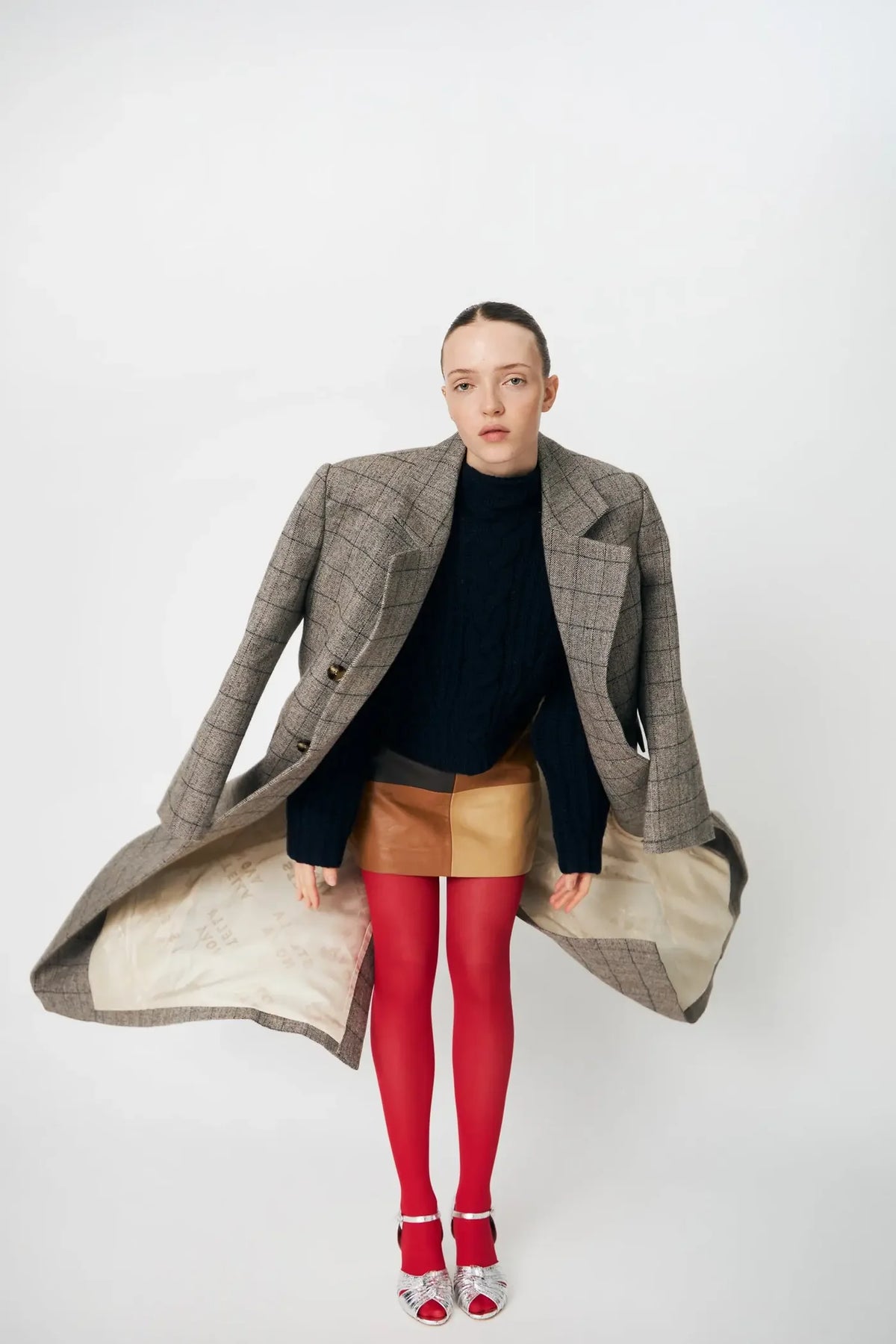 STELLA NOVA Coat "Masculine Oversize" grey