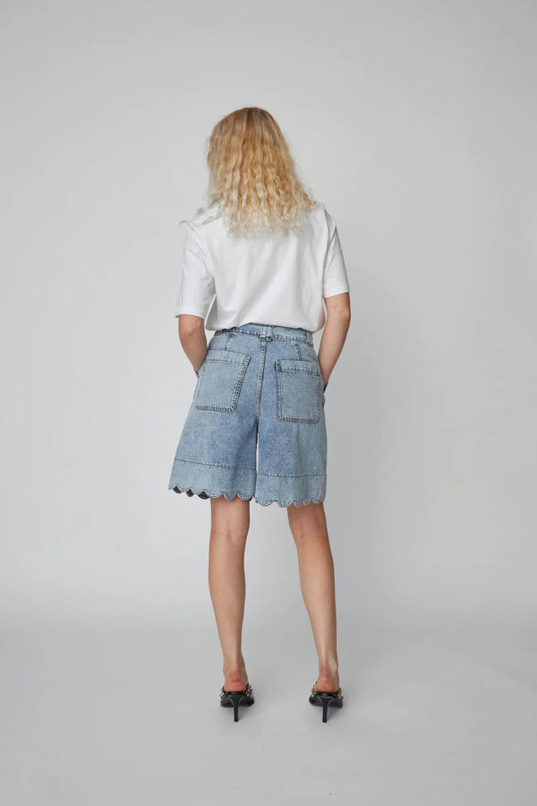 Stella Nova Shorts Moon Washed Denim