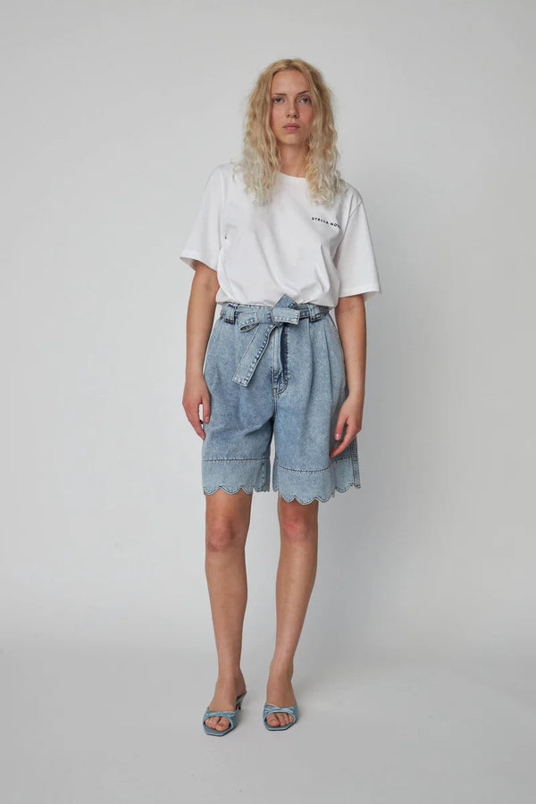 Stella Nova Shorts Moon Washed Denim