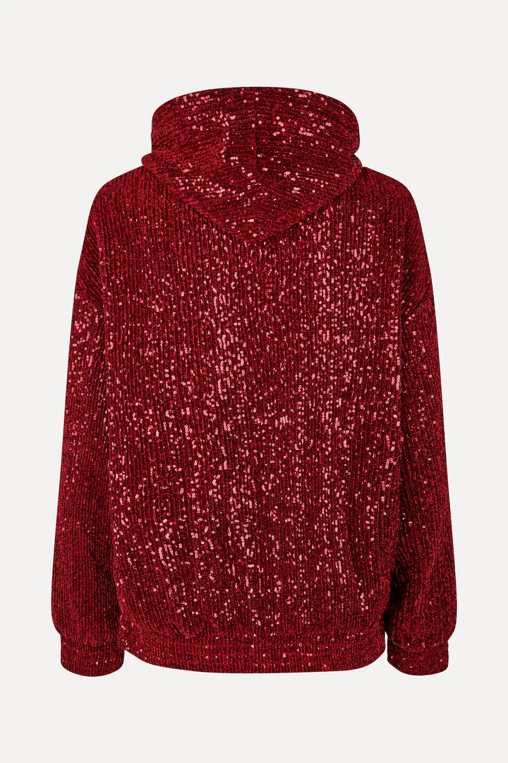 Stine Goya Oversize Hoodie - Bordeaux