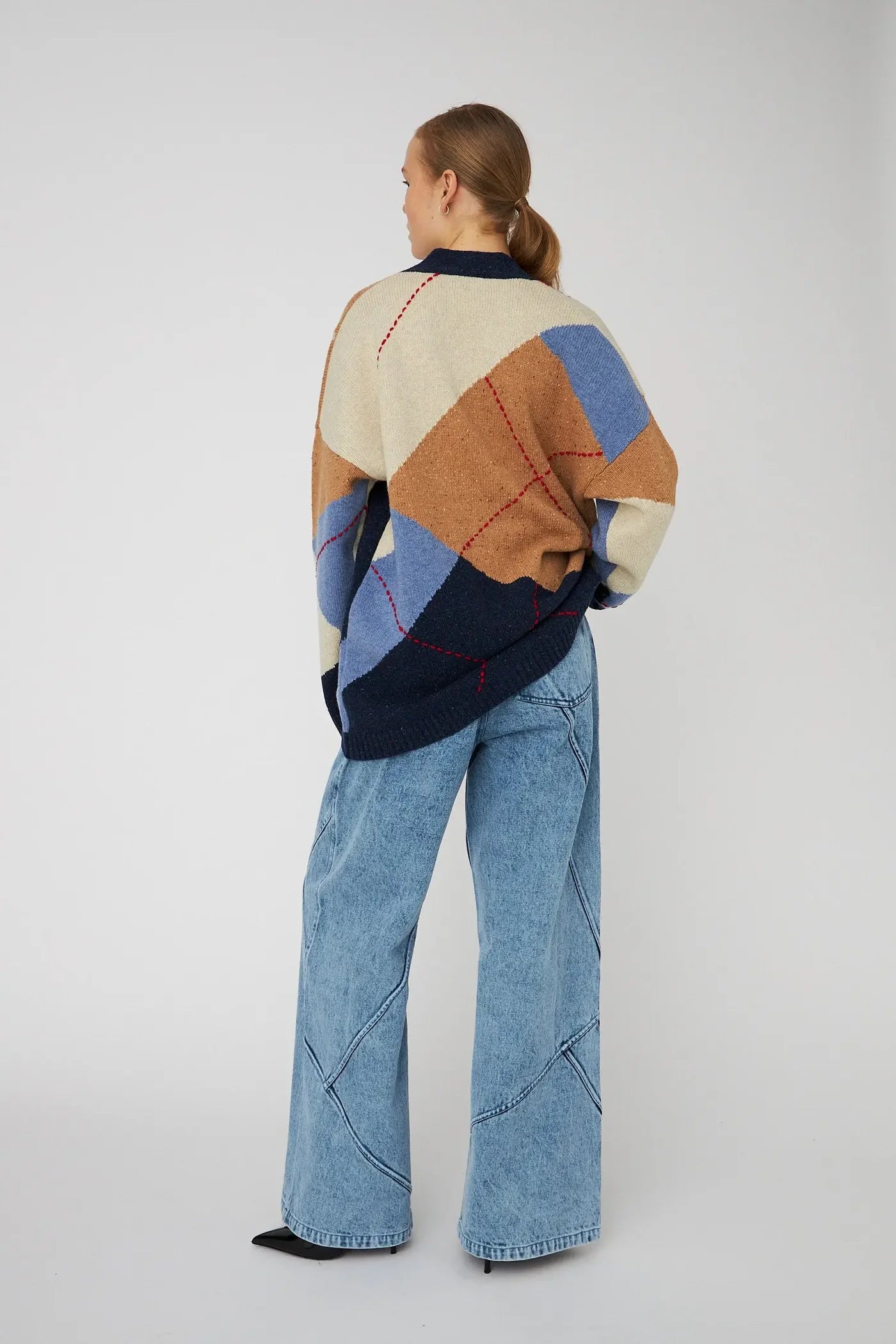 STELLA NOVA Cardigan Blue Sea