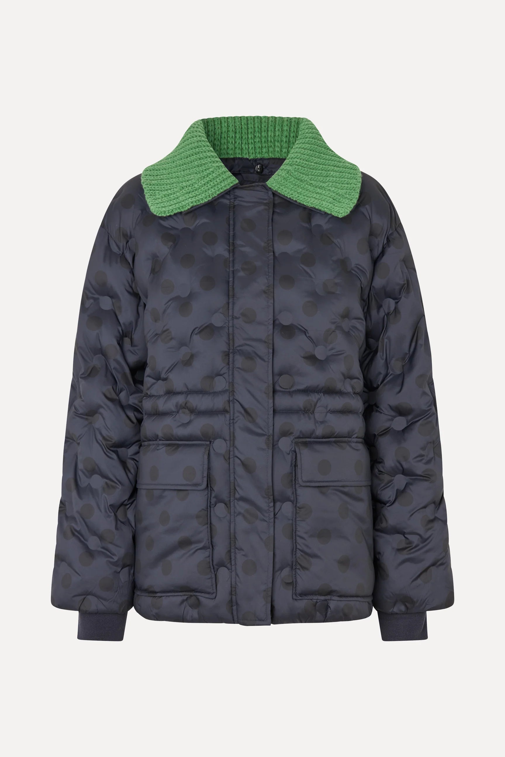 STINE GOYA Jacket "Polka" navy