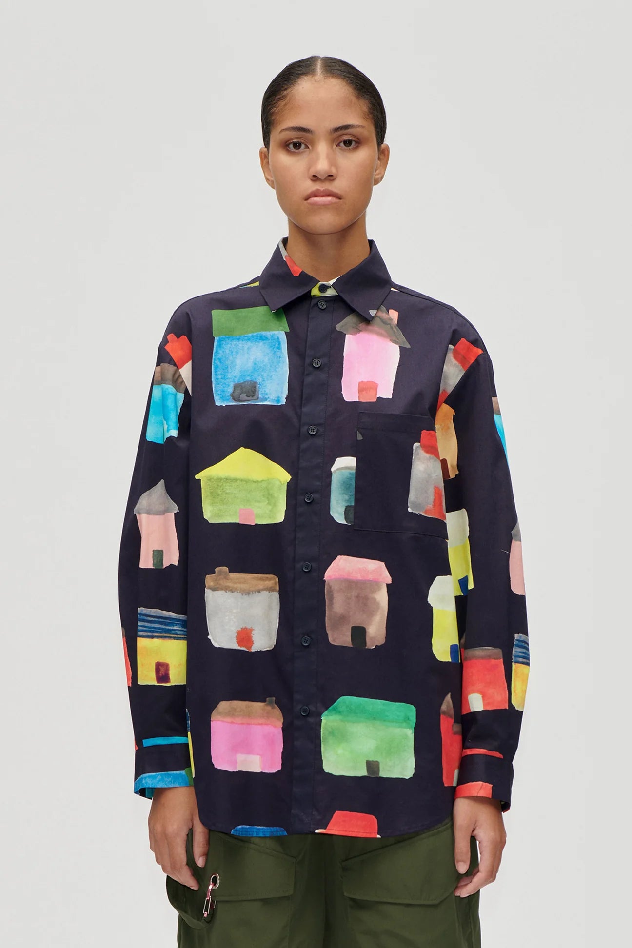 STINE GOYA Oversized Shirt "Refugio"