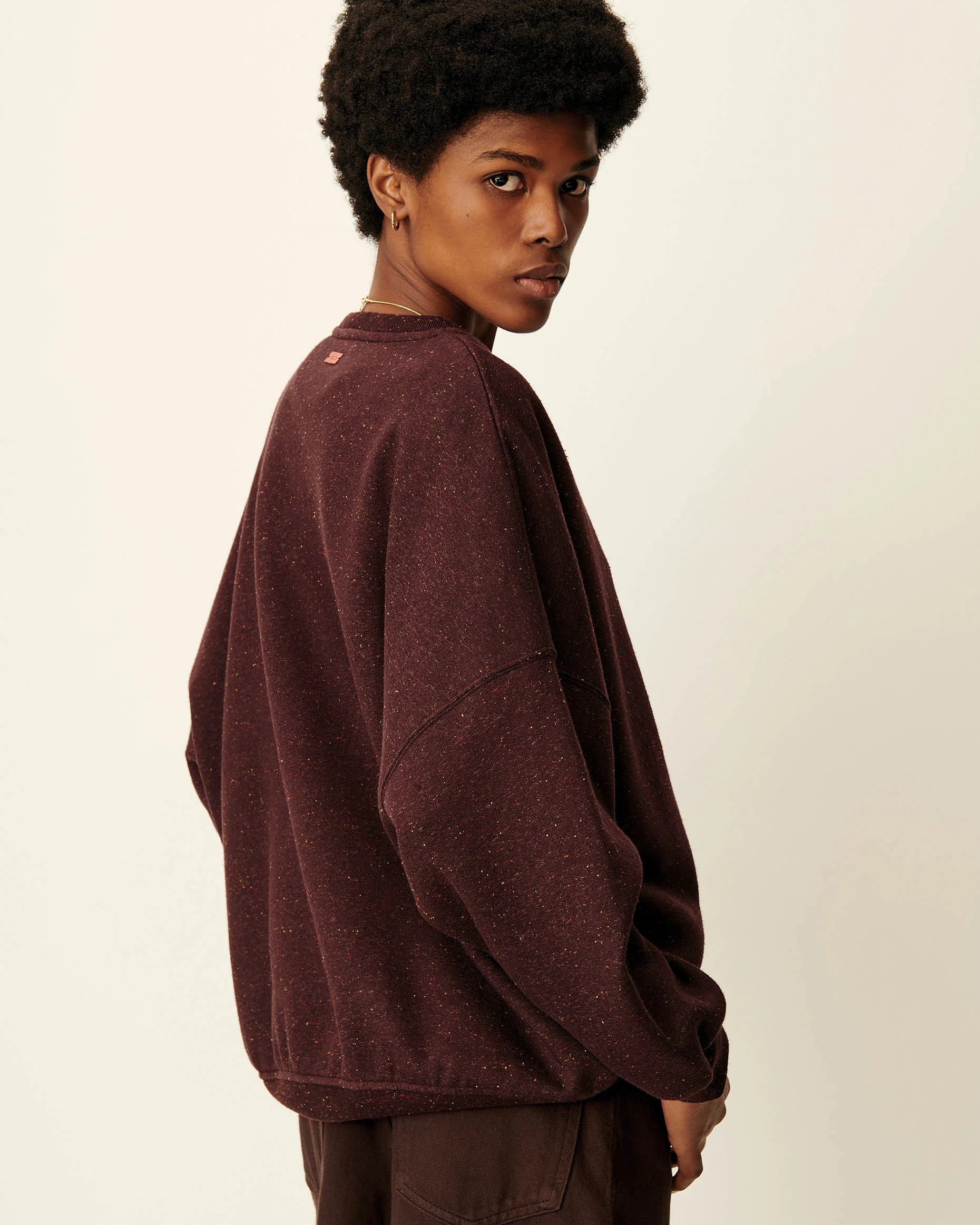 SESSUN Sweater "Chebbi" ganache