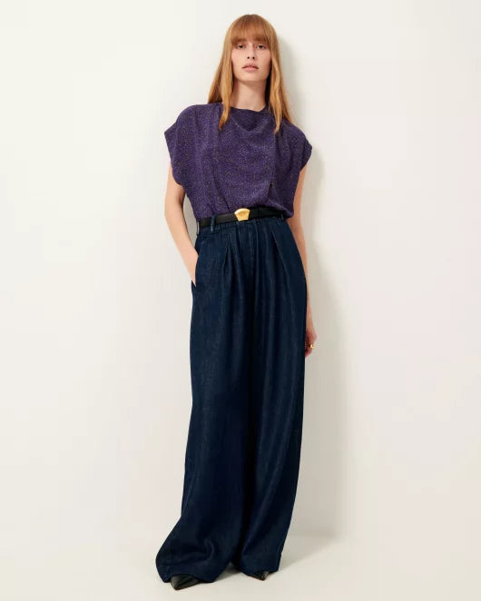 Sessun Blouse Top Lavista eclipse
