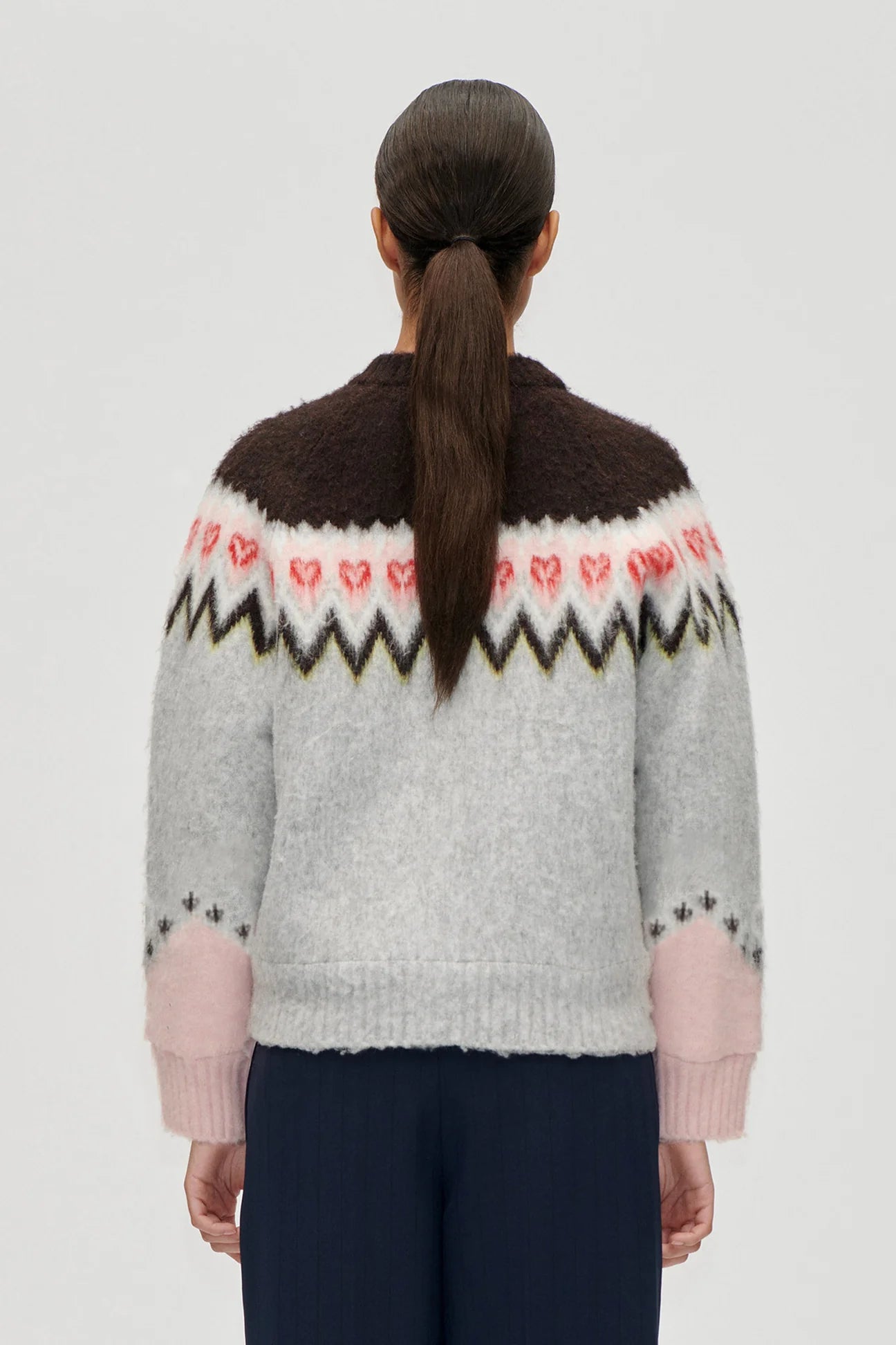 STINE GOYA Bomber Jacket "Raglan" fairisle