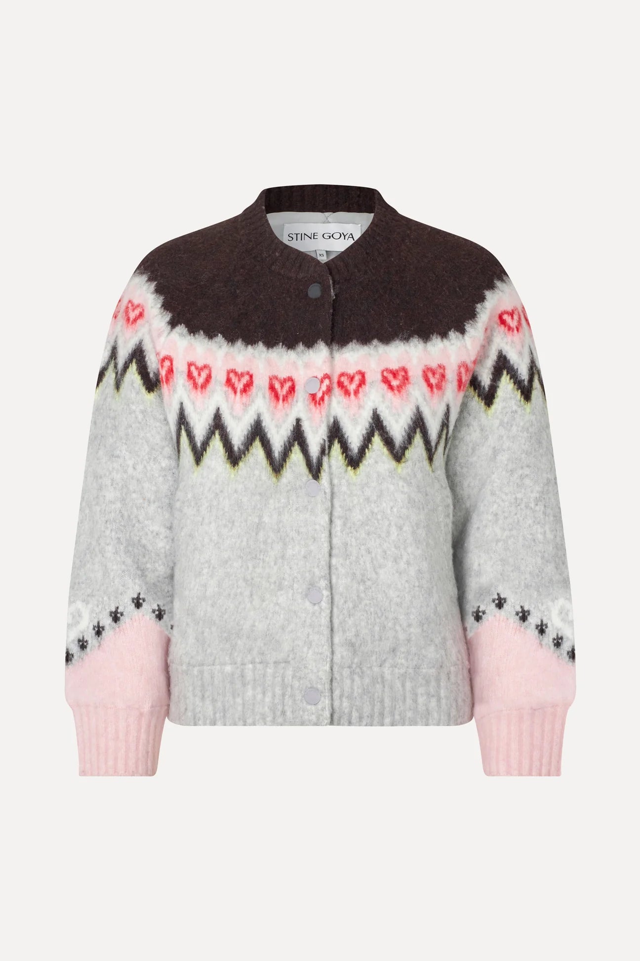 STINE GOYA Bomber Jacket "Raglan" fairisle