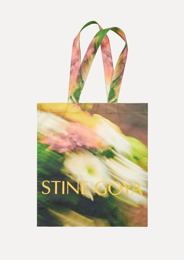 Stine Goya Tote Bag Rita flowers in fast motion