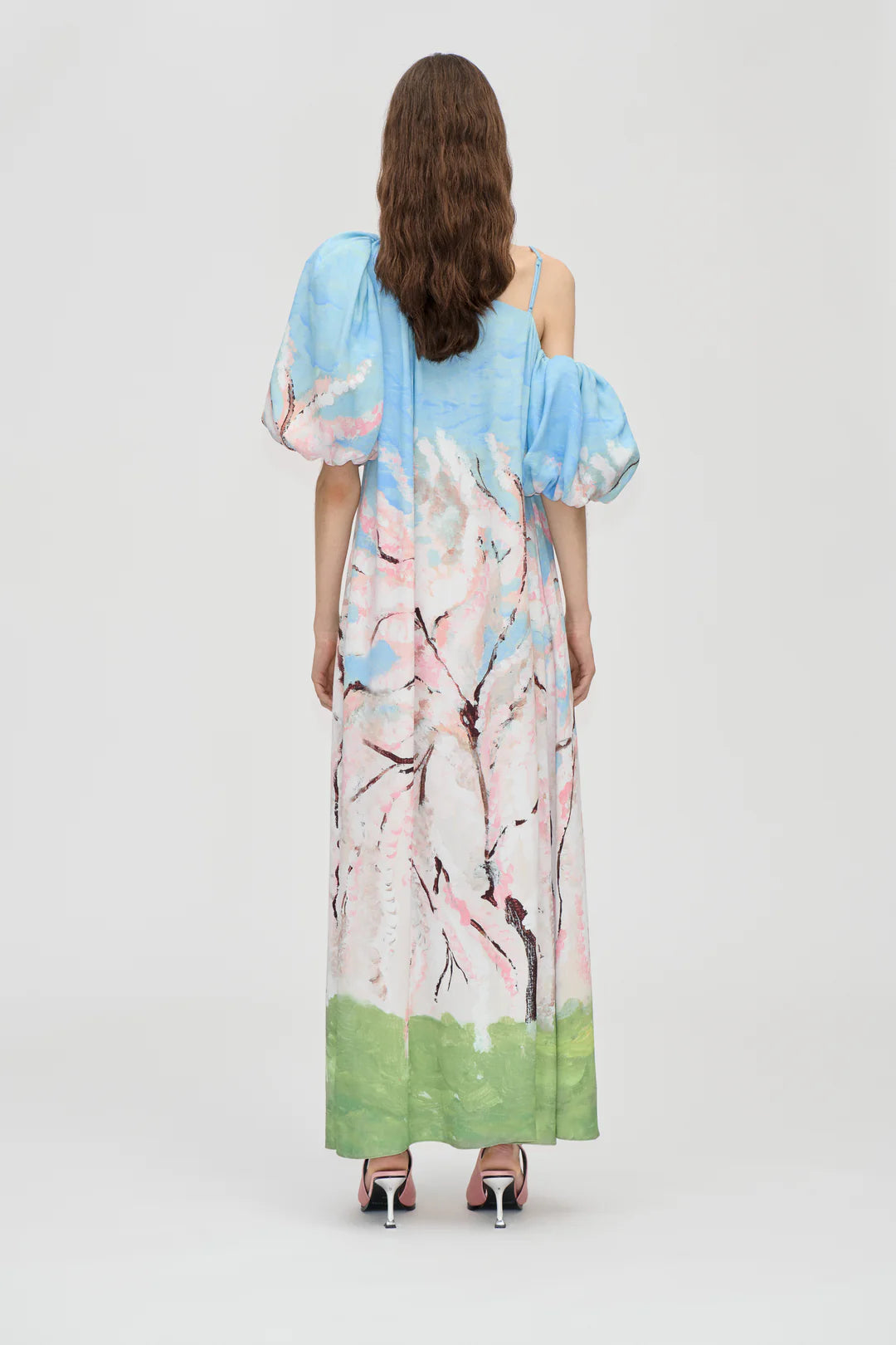 STINE GOYA Long Dress "Cherry Blossom"