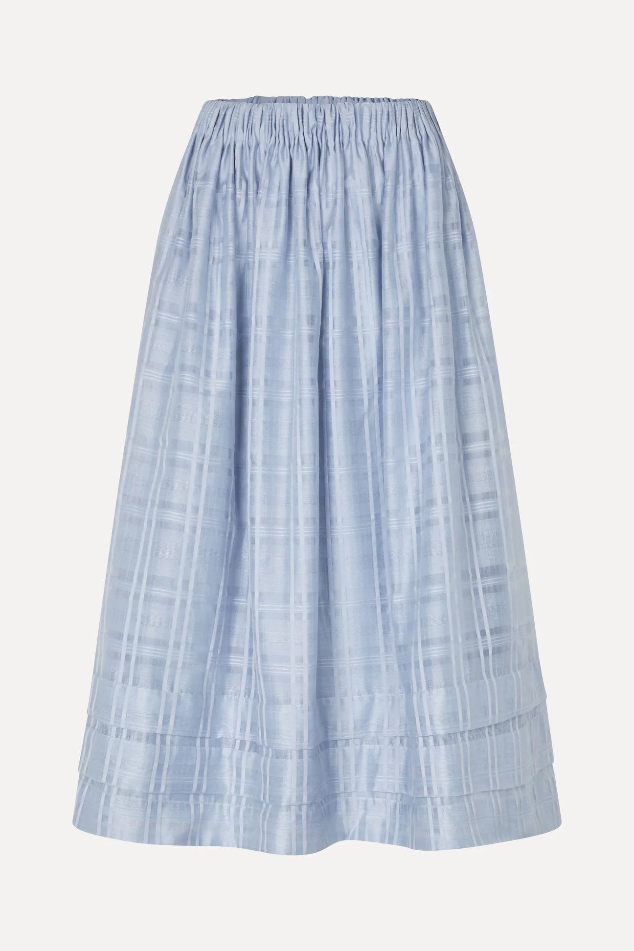 STINE GOYA Skirt "Sheer organza" blue