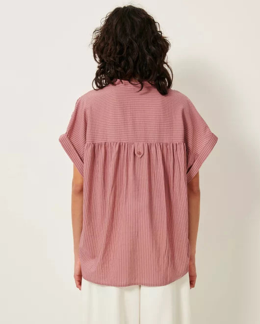 Sessun Shirt Blouse "Camille" bois de rose