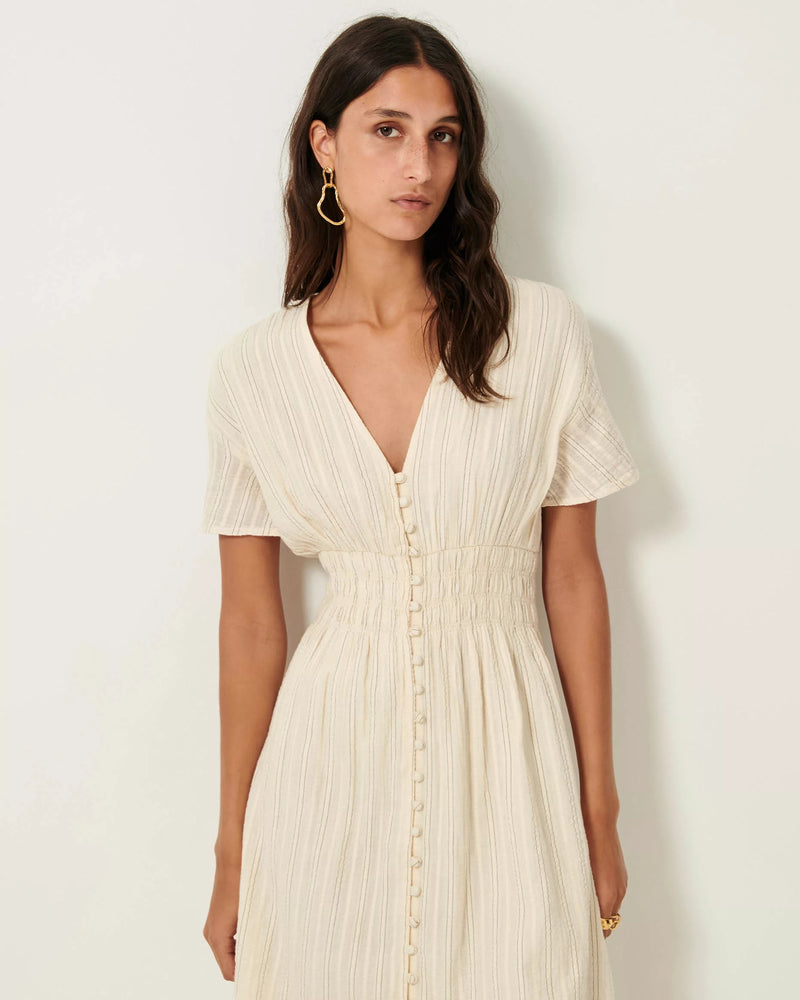 Sessun Dress Galaposa sandcream