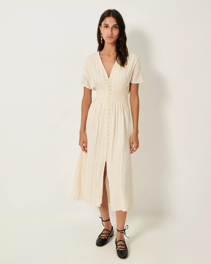 Sessun Dress Galaposa sandcream