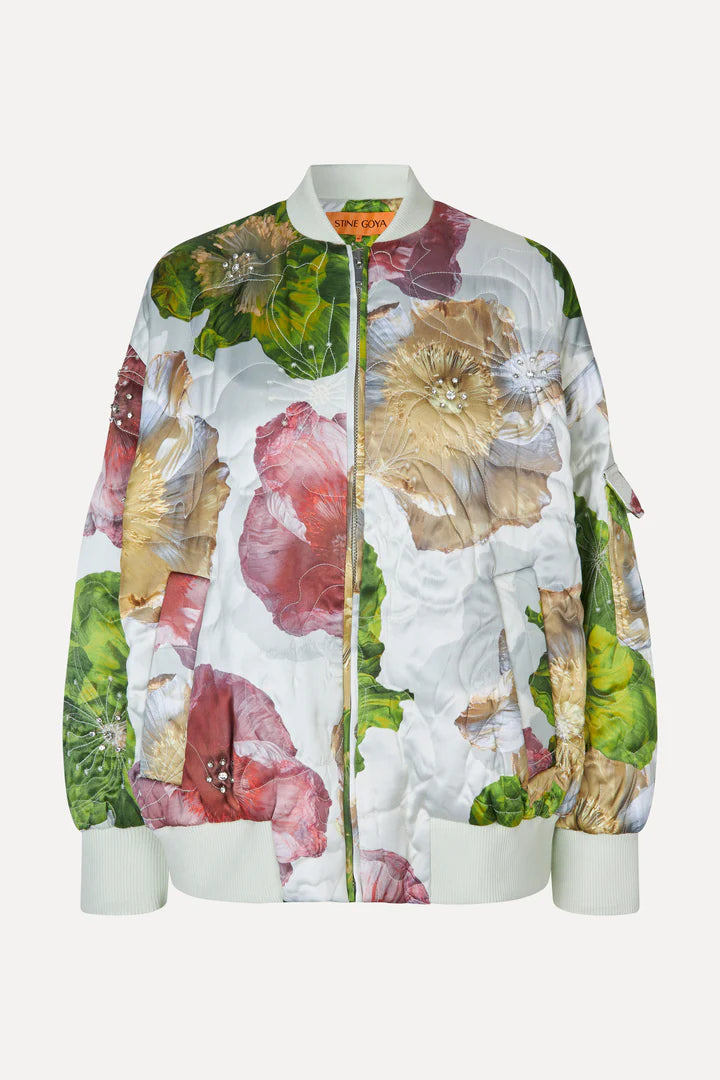 Stine Goya Jacket SGNorea Poppies Bloom