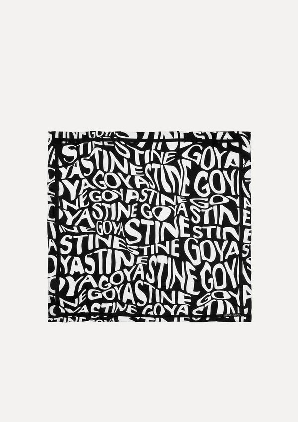 Stine Goya Scarf Yumma Silk Logo