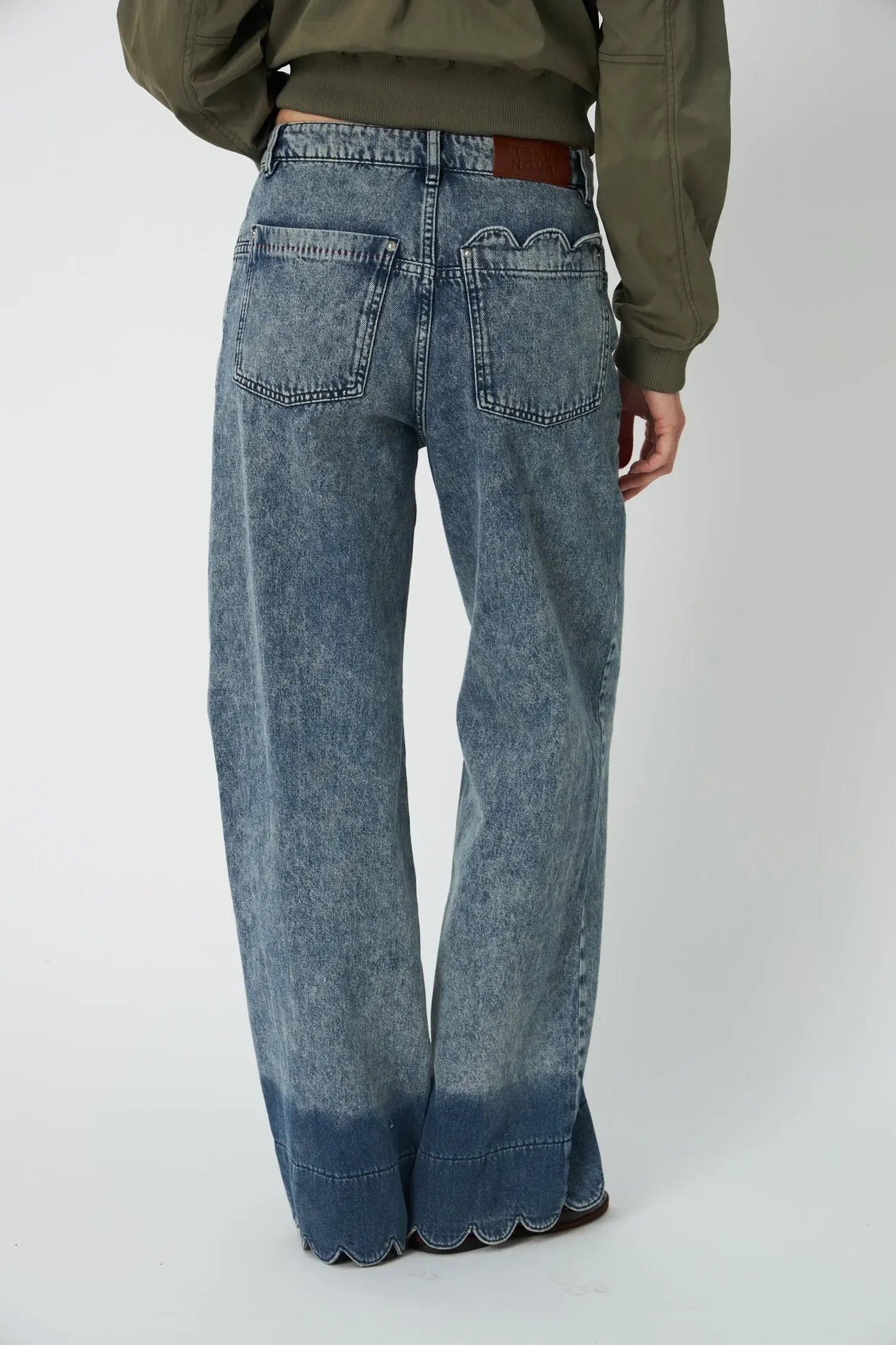 STELLA NOVA Jeans "Scallop edge" blue