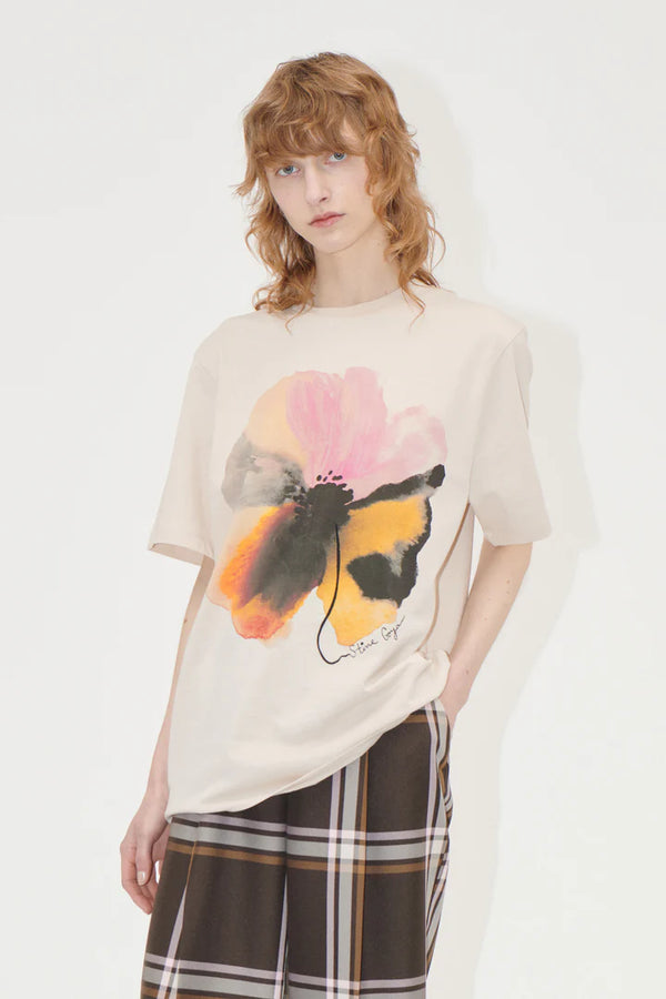 Stine Goya Short Sleeve T-shirt - Pastel Petals