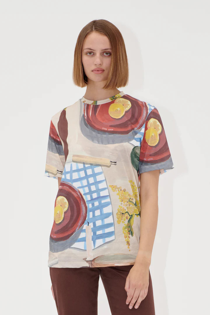 Stine Goya T-Shirt Lemons on a Plate