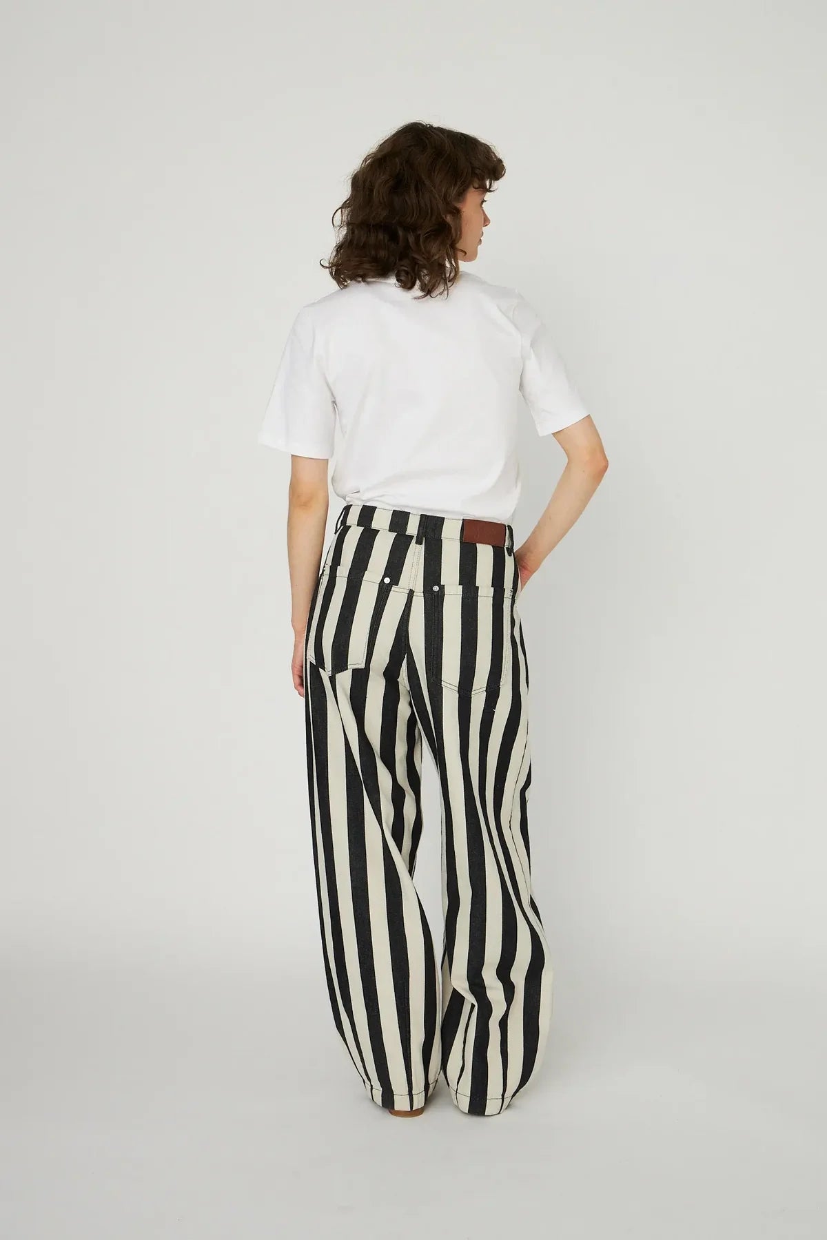 STELLA NOVA Pants striped baggy