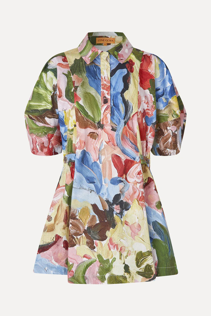 Stine Goya Dress Sleeve Mini Loves Me, Loves Me Not