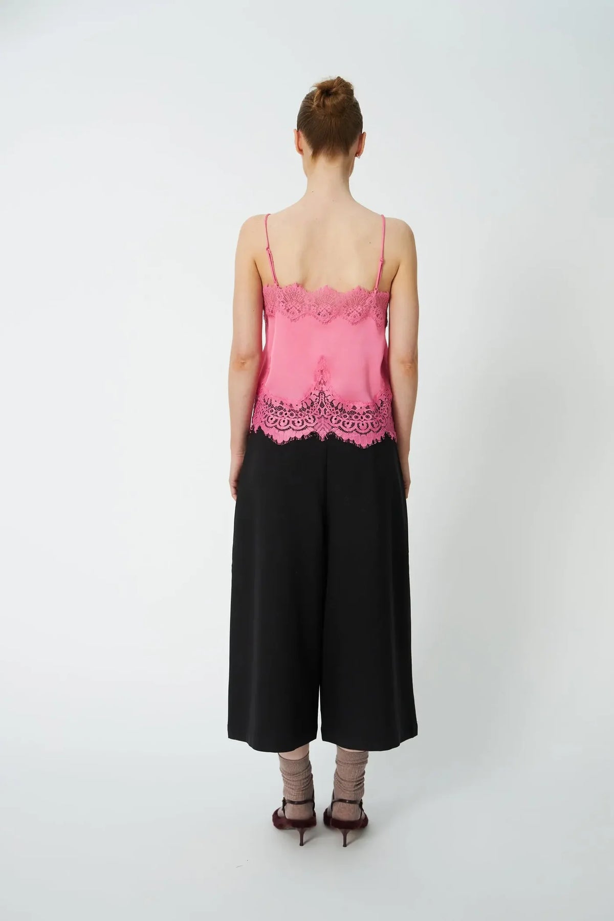 STELLA NOVA Top "Underlayer Lace" amazing pink