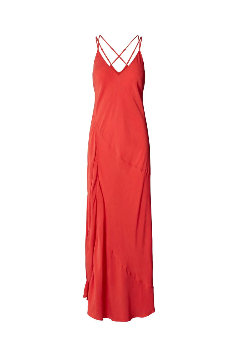 Rabens Saloner Dress Madigan red