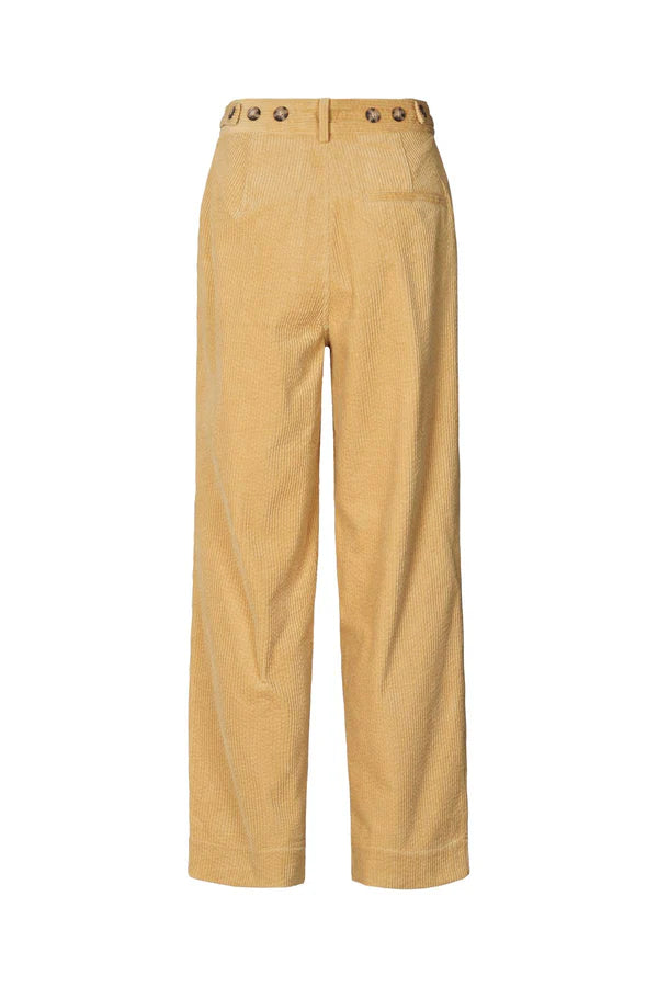 Rabens Saloner Pants Carly mustard