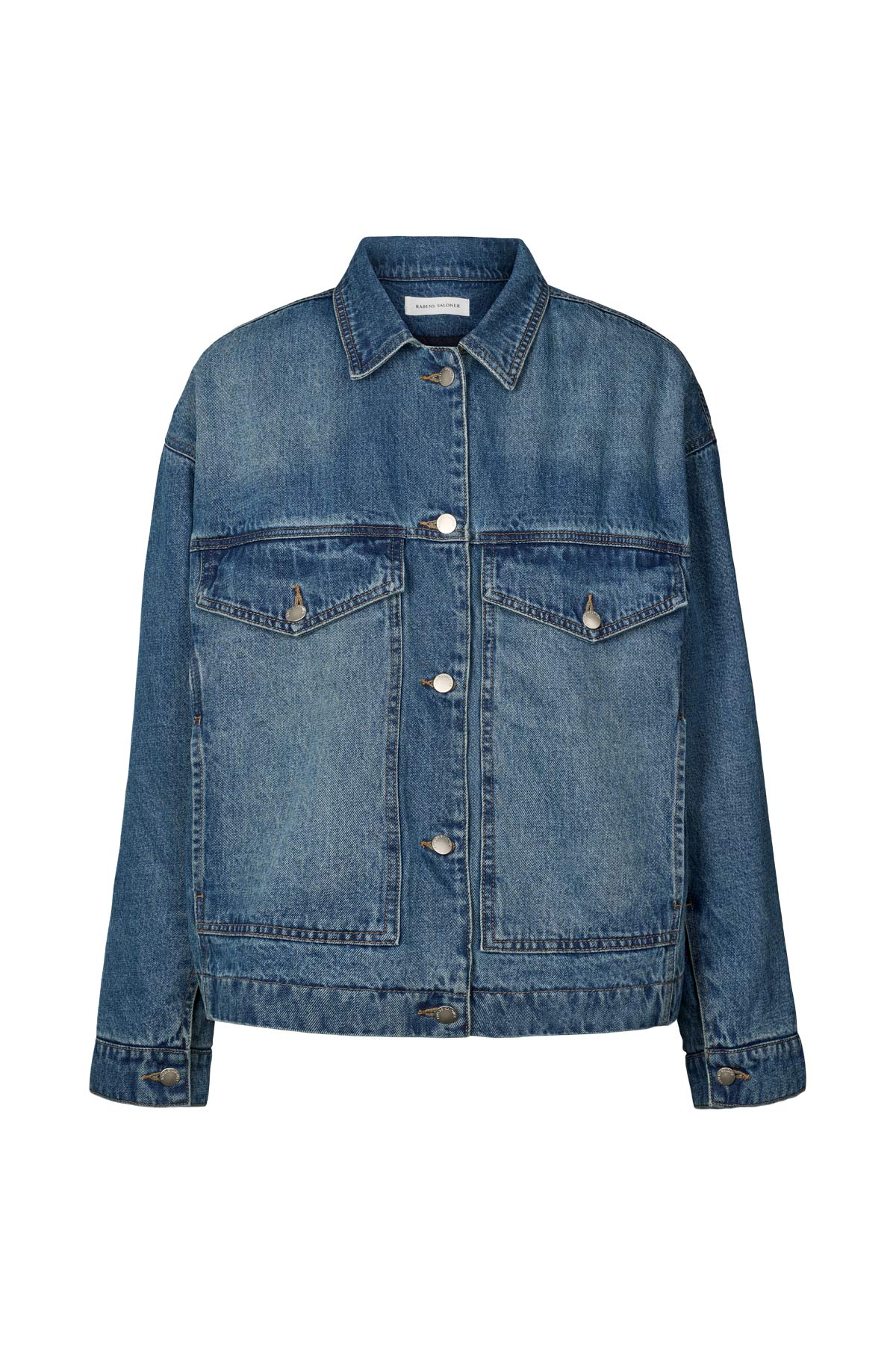RABENS SALONER jacket "Hellelou" washed indigo