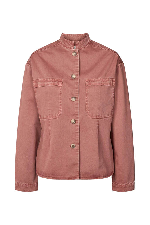 Rabens Saloner Shirt Jacket Jozephine desert sand