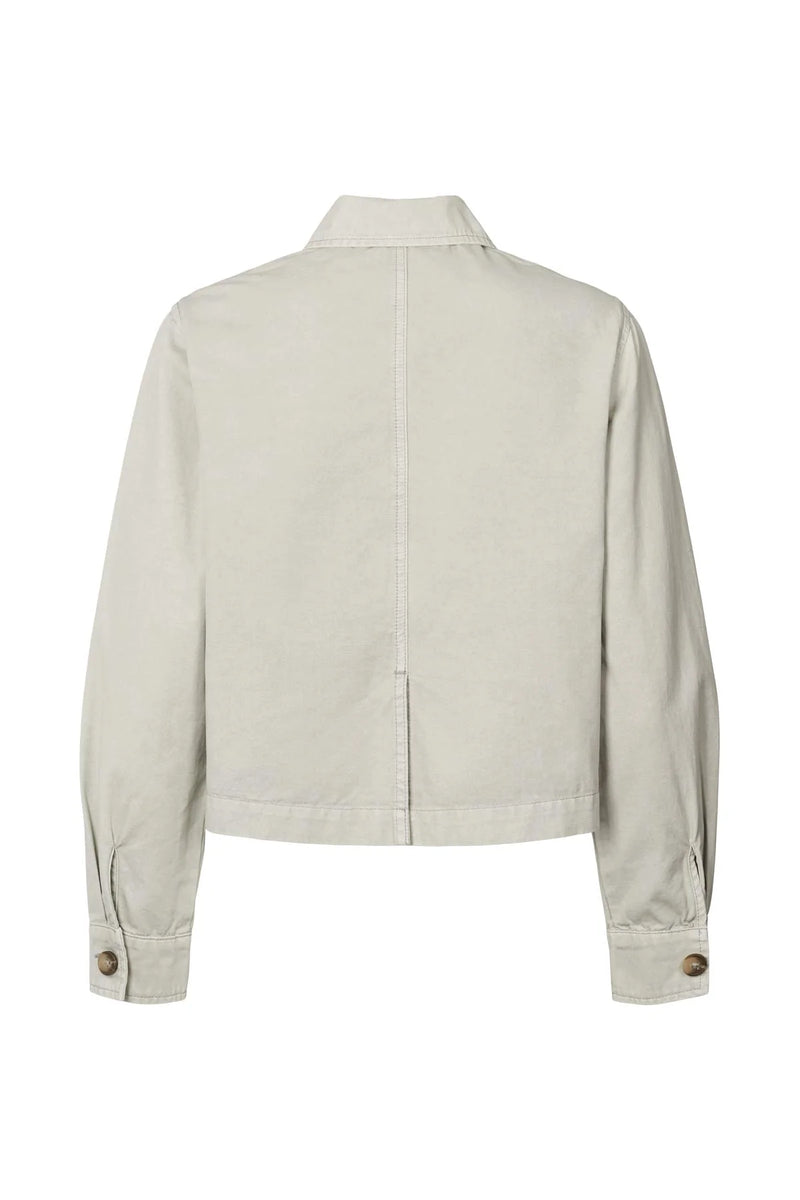 Rabens Saloner Jacket Neva grey cloud