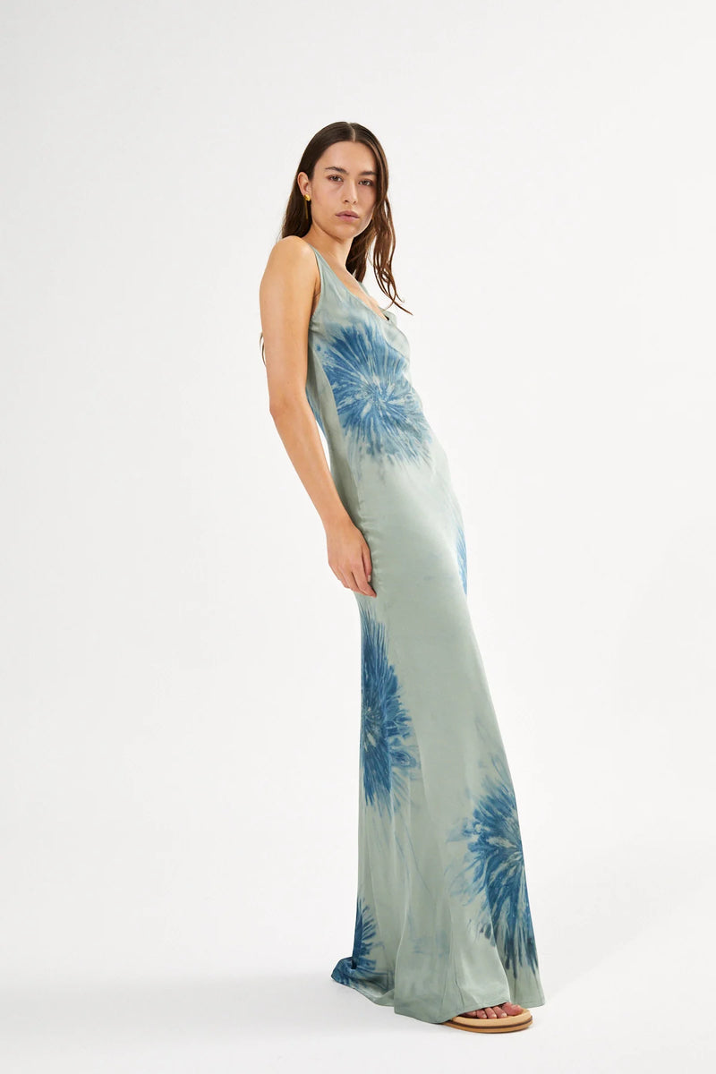 Rabens Saloner Dress Lavan ocean blue