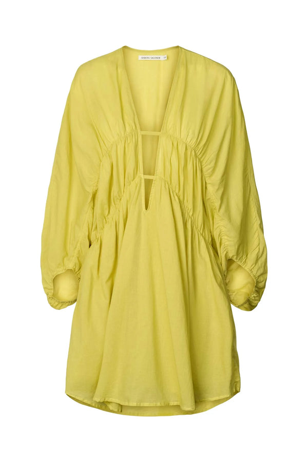 Rabens Saloner Dress Corrina acid yellow