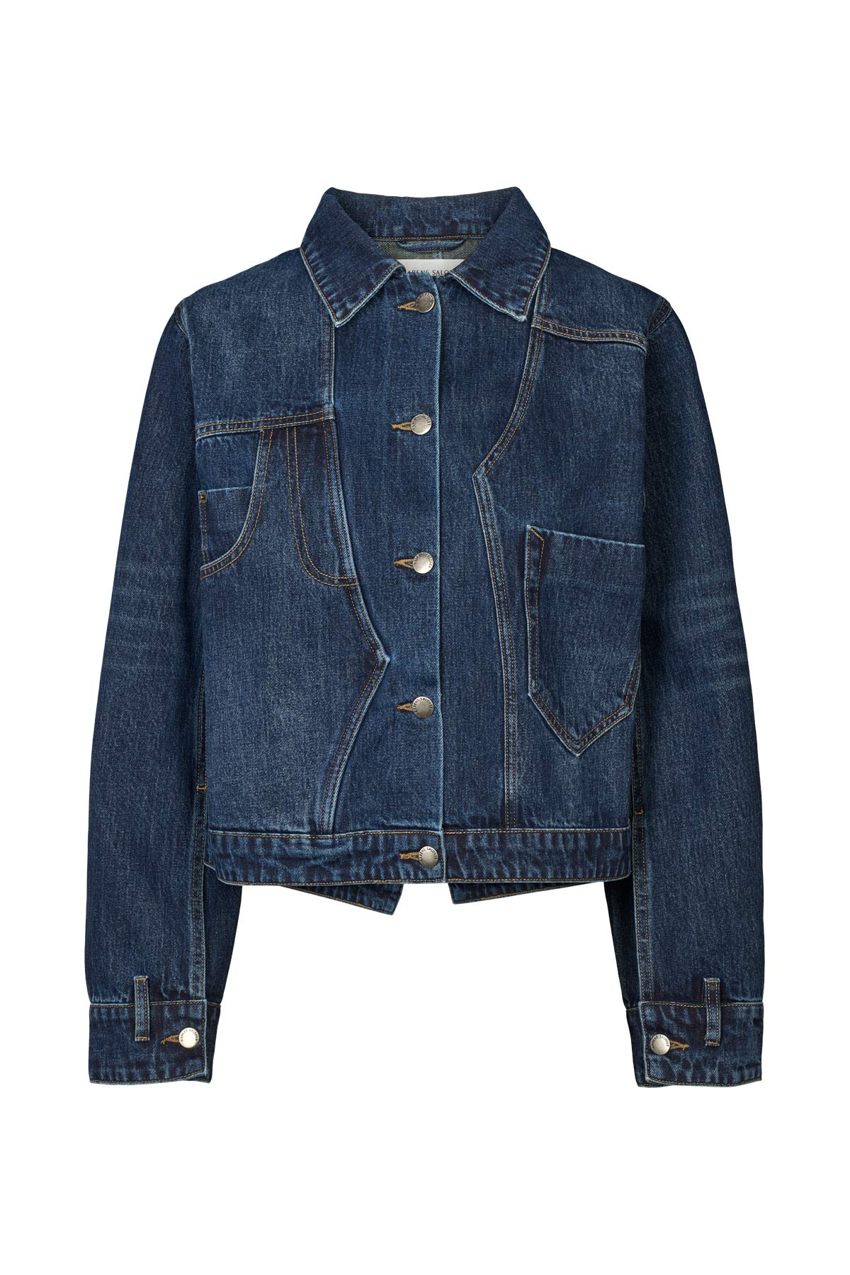 RABENS SALONER Jacket "Janny" dark washed indigo