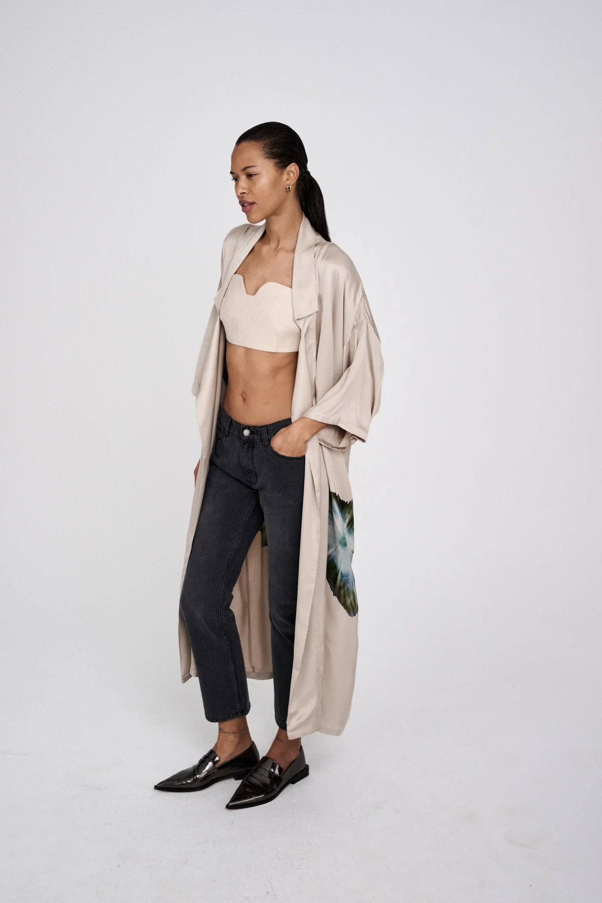 RABENS SALONER Kimono "Aysha" powder
