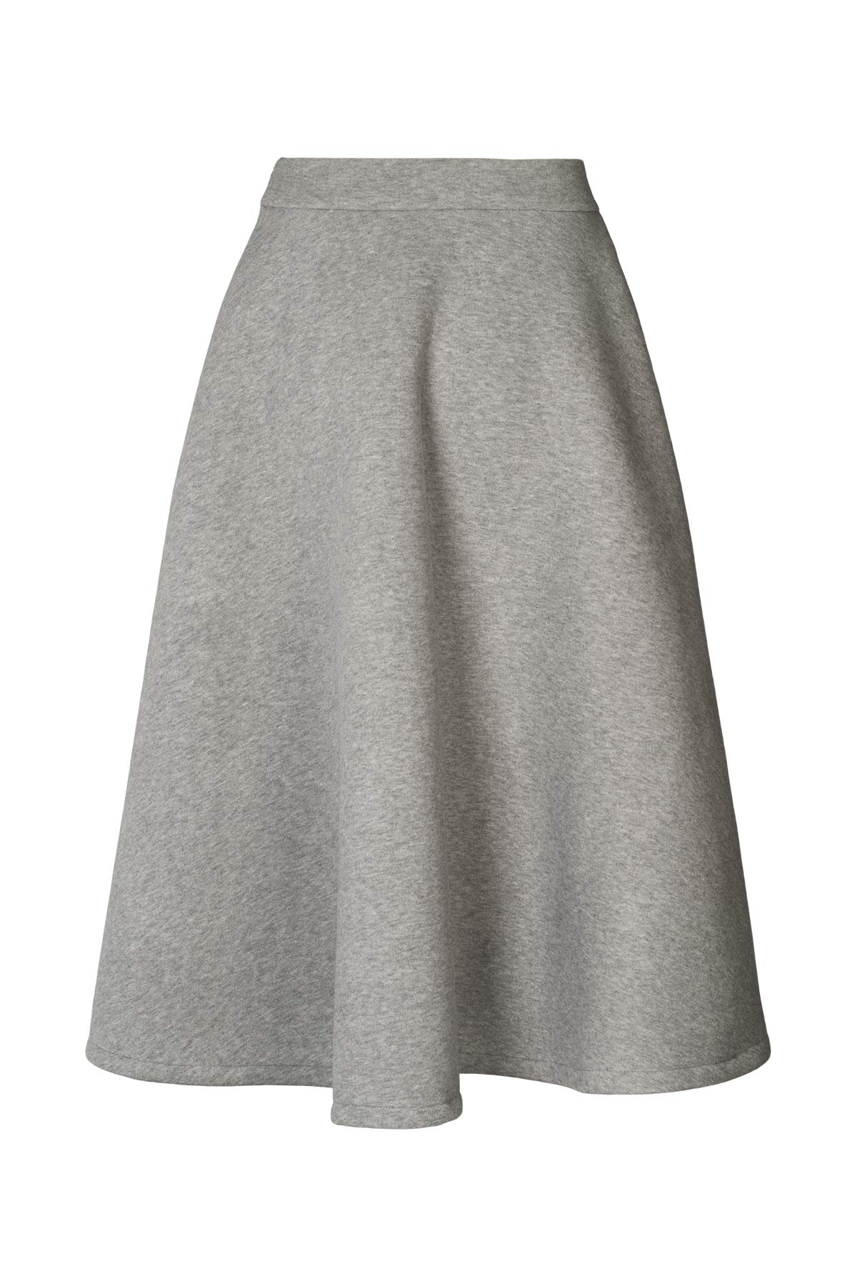RABENS SALONER Skirt "Bisharo" grey melange