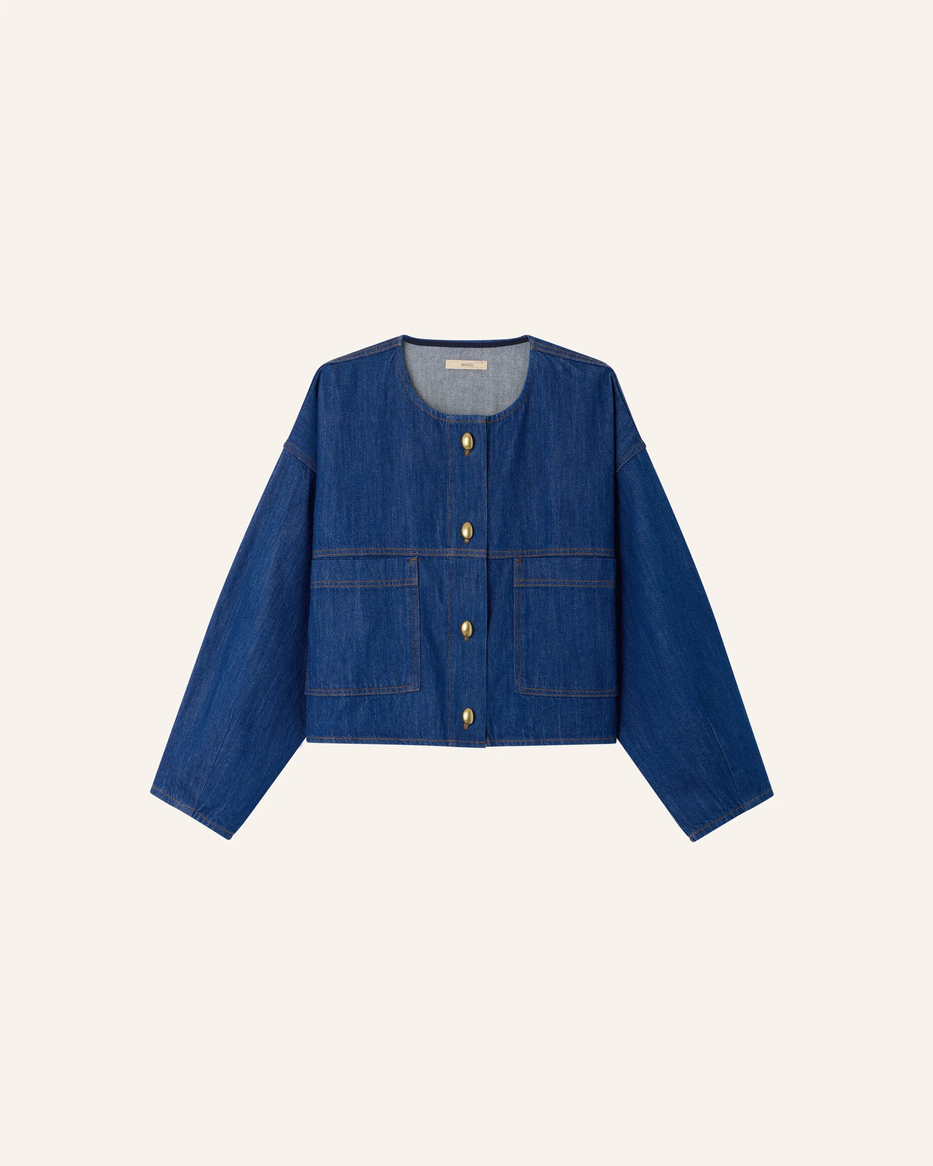 SESSUN Jacket "Almodiva" seventy blue