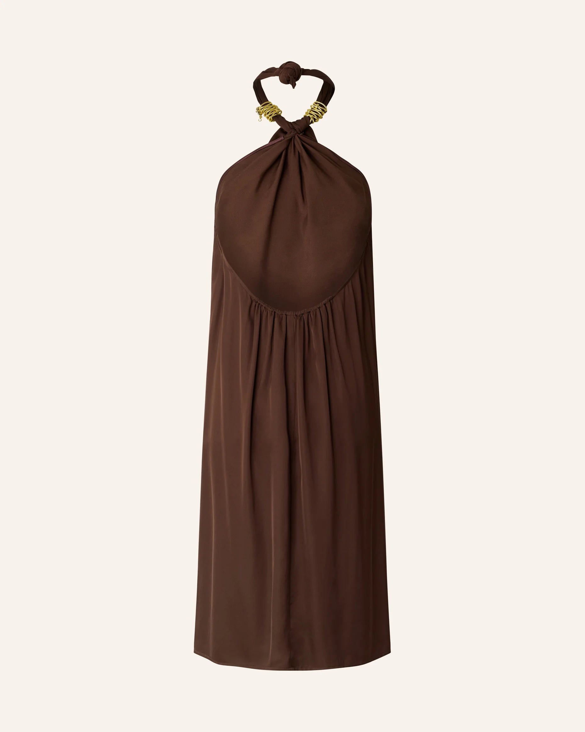 SESSUN Dress "Eira" moka