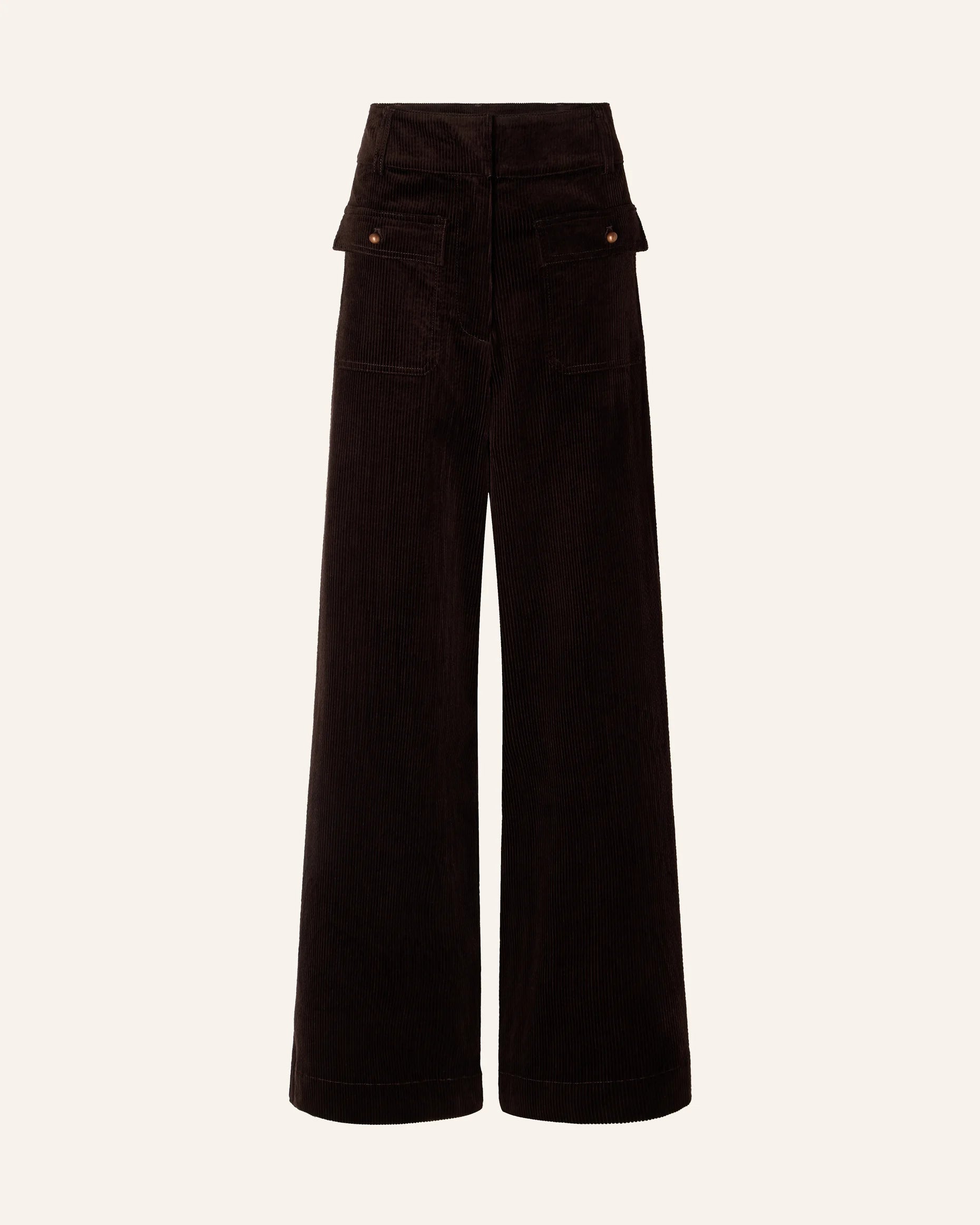 SESSUN Pants "Manhastreet" coffea