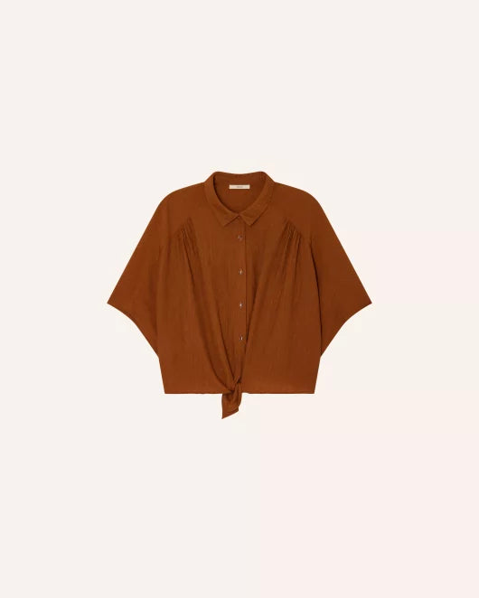 Sessun Blouse "Alfassa" Caramel