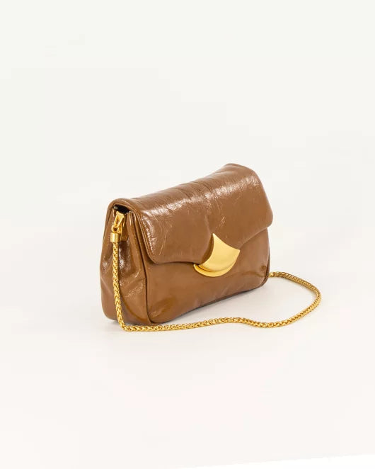 Sessun Bag "Diviluz Puffy" Tiger eye