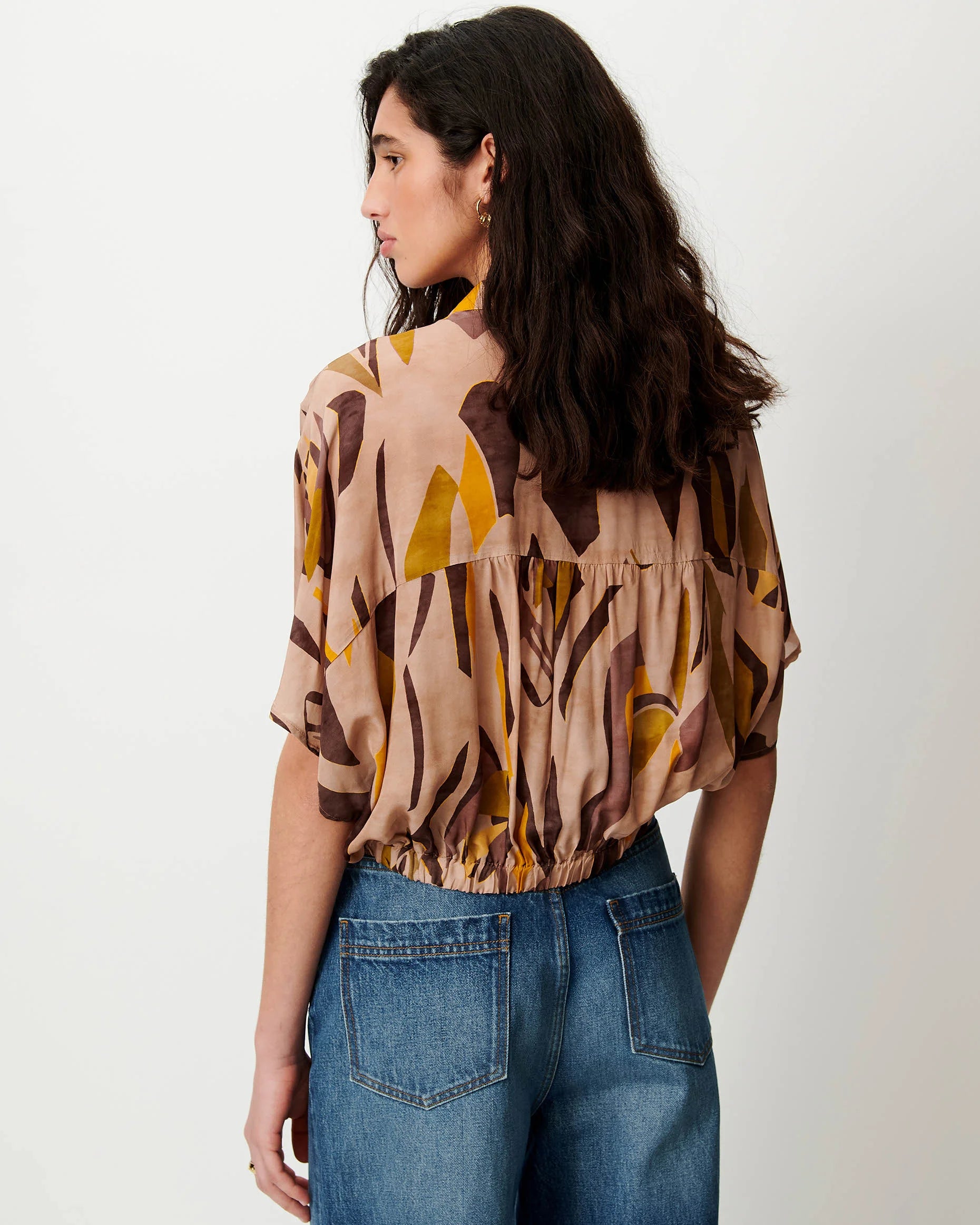 SESSUN Blouse "Alfancy" lanza papier libre