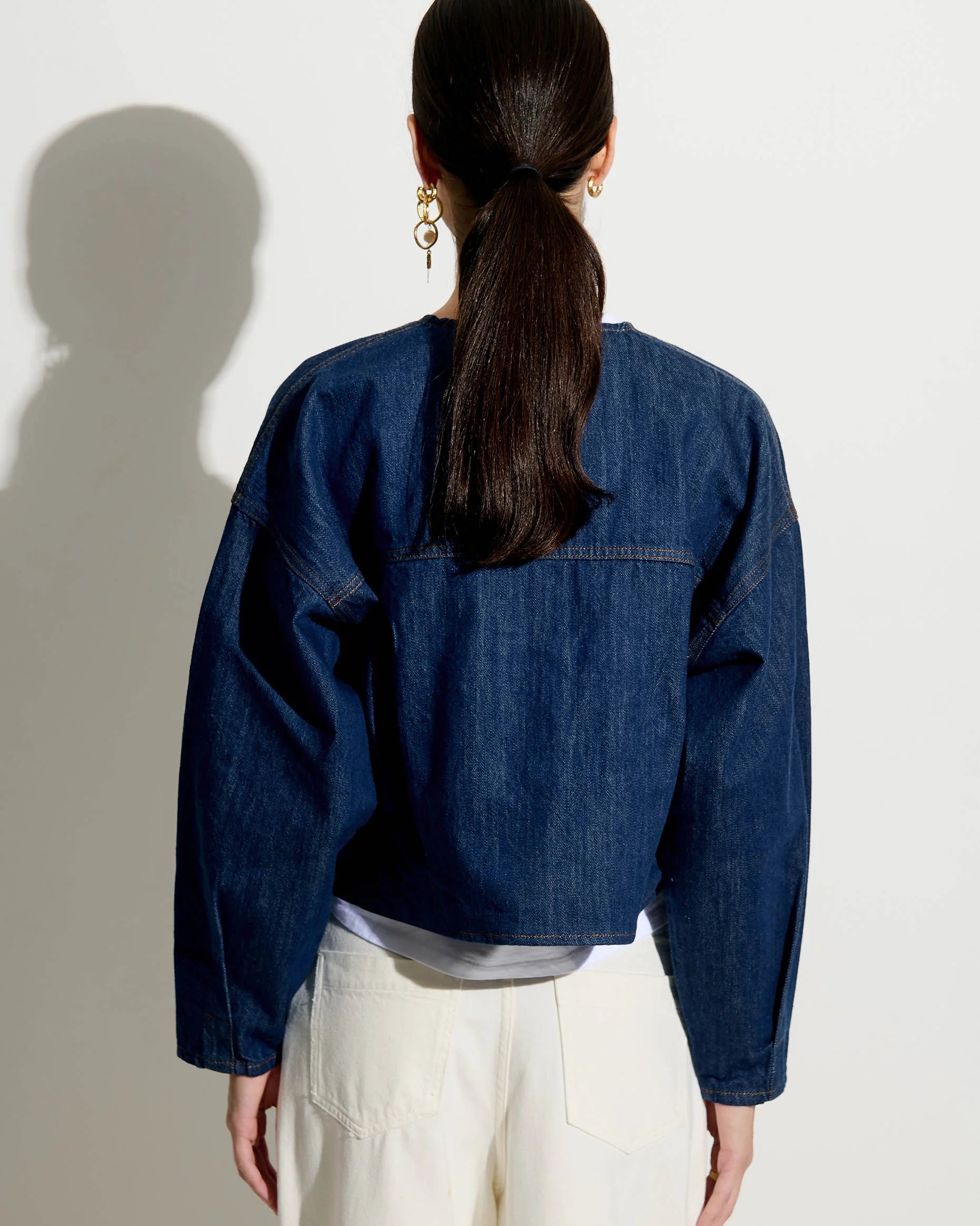 SESSUN Jacket "Almodiva" seventy blue