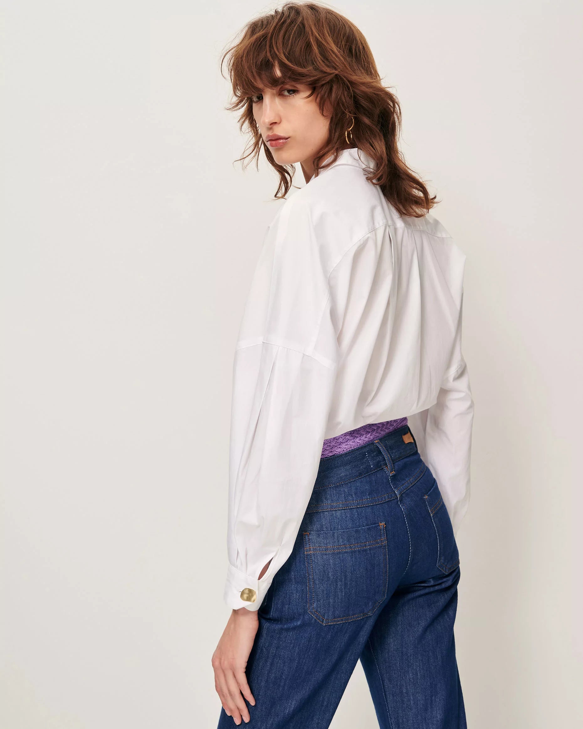 SESSUN Shirt "Balanca" white