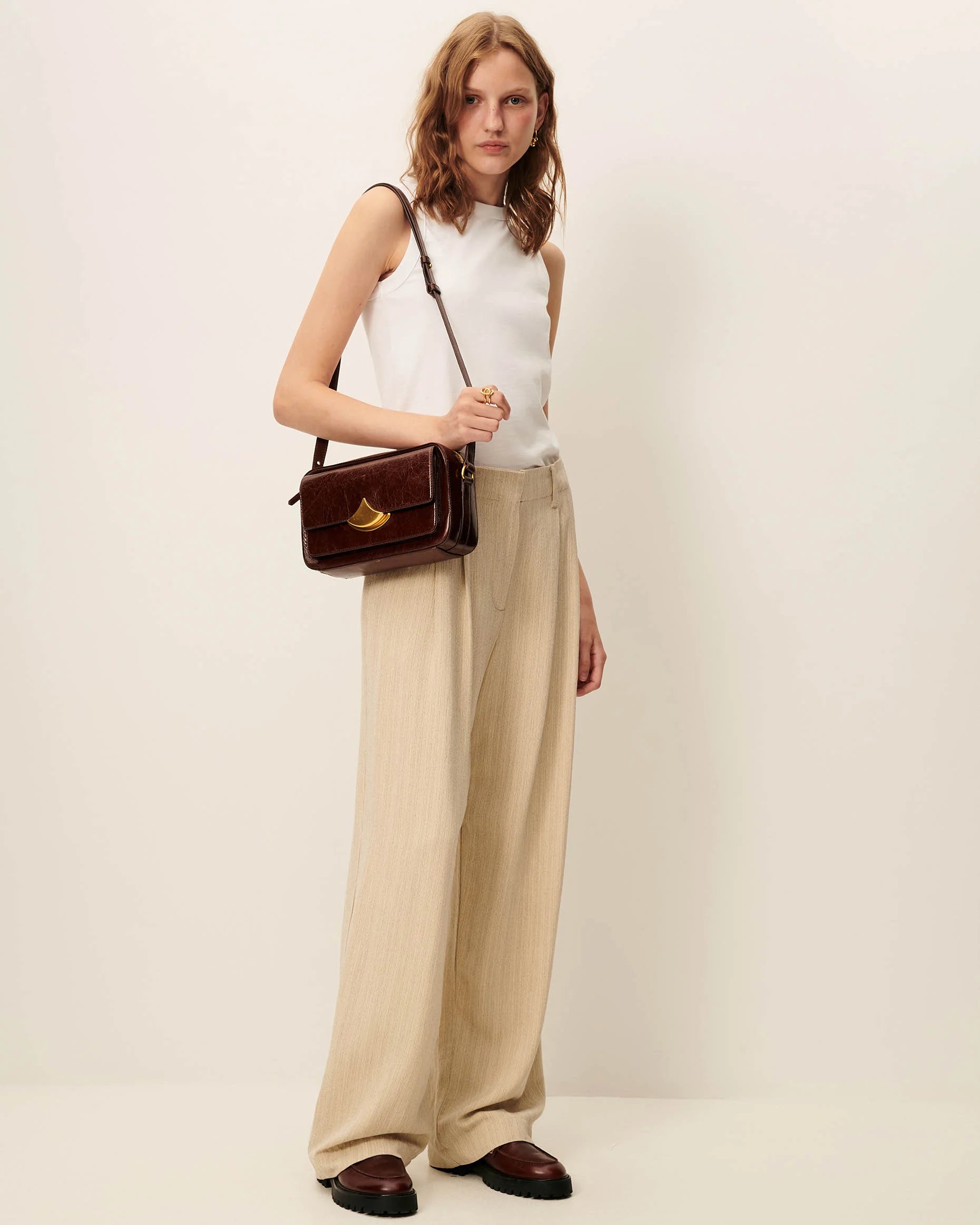 SESSUN Pants "Bodaman" milkyblack