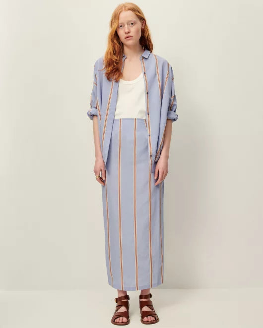 Sessun Shirt Blouse Celona lavender stripes